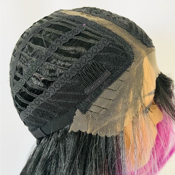 Gorgeous 24” Berry Crumble Color Lace Front Wig for Daily Wear/Events - Picture 5 of 12